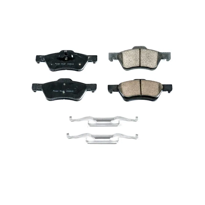 17-1047C – POWERSTOP Brake Pad, FMSI Number D1047C Ceramic Brake Pads Set Of 4 With Premium Stainless Steel Hardware